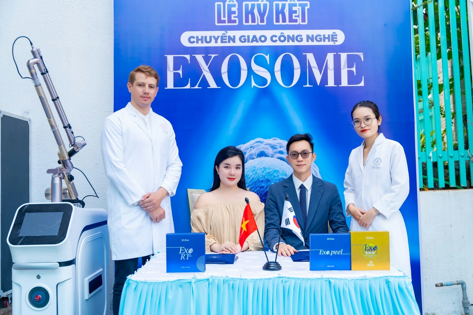 iDr.Skin chuyển giao công nghệ Exosome độc quyền tại Như Trang Spa
